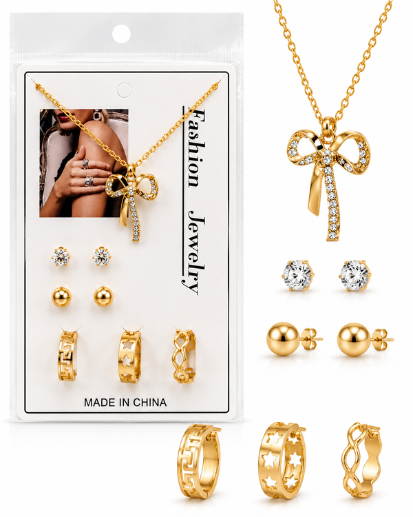FR Fashion Jewelry set - 4912B-7 | Premium Quality - Best Price Online