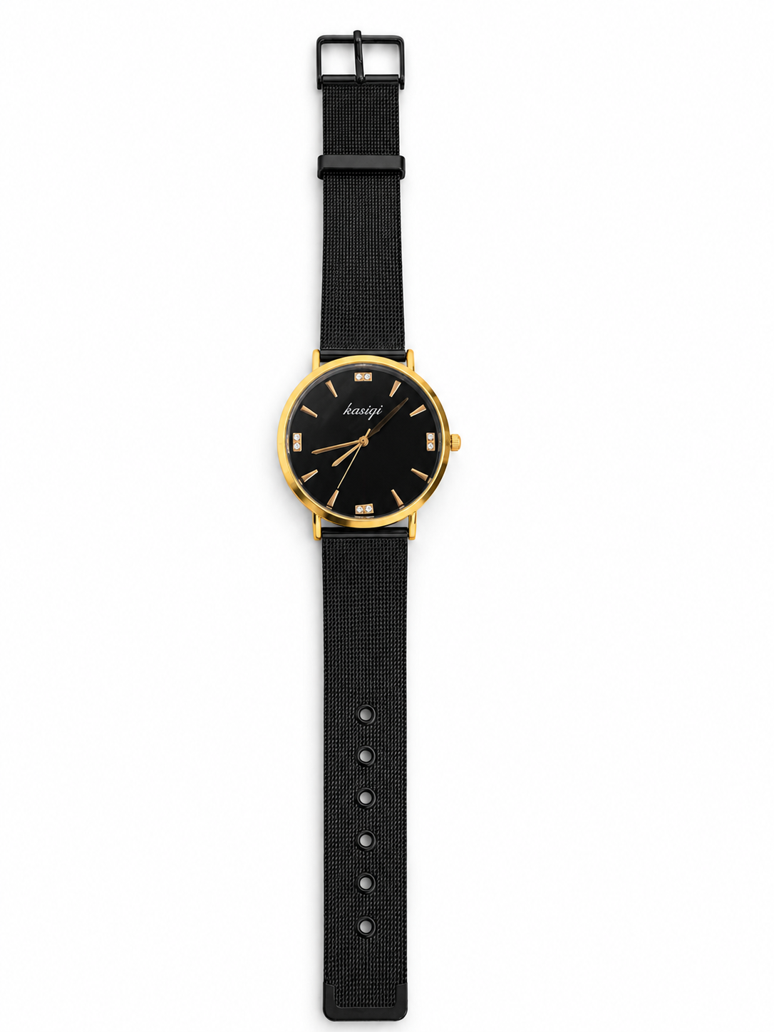 Premium Stylish Black Watch 0X1 - Modern, Durable & Comfortable