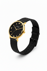 Premium Stylish Black Watch 0X1 - Modern, Durable & Comfortable