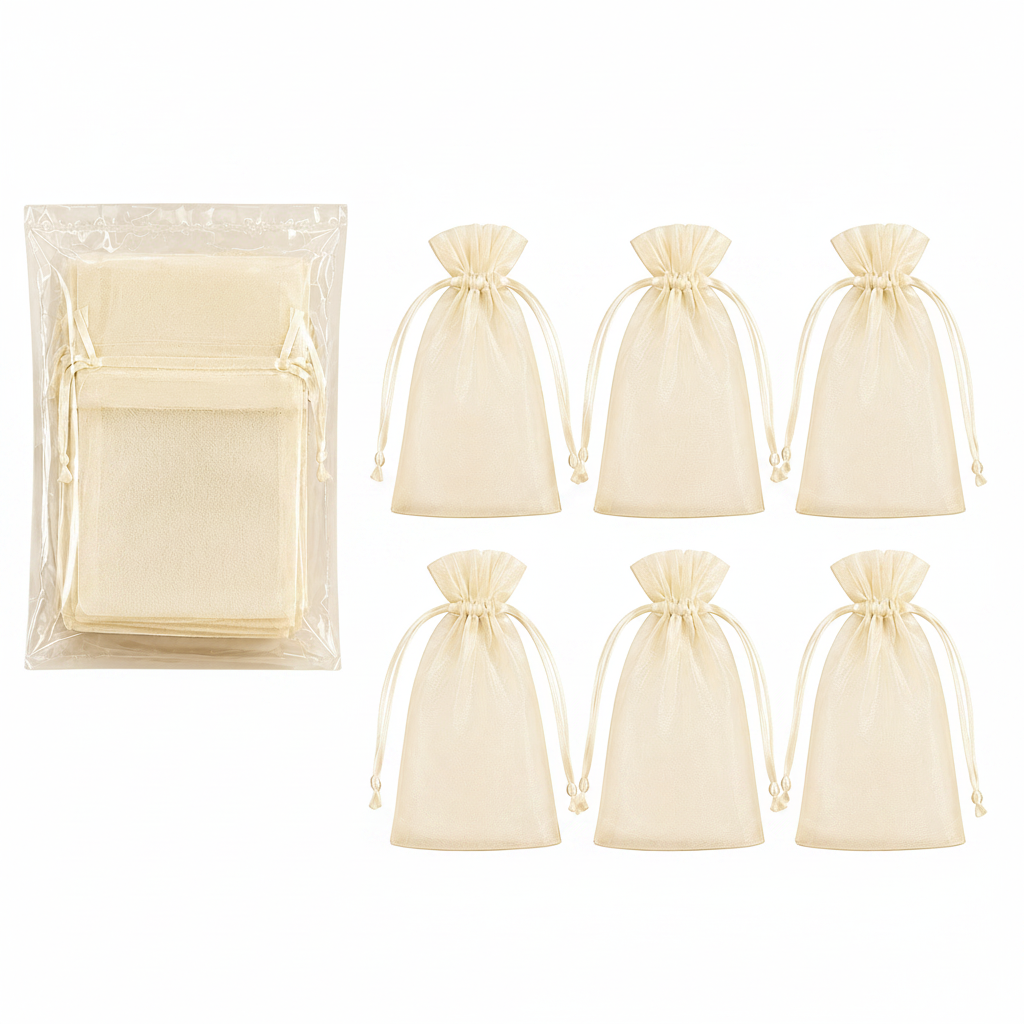 FR Premium Super Cream Gift Bags-6pcs - Durable & Affordable