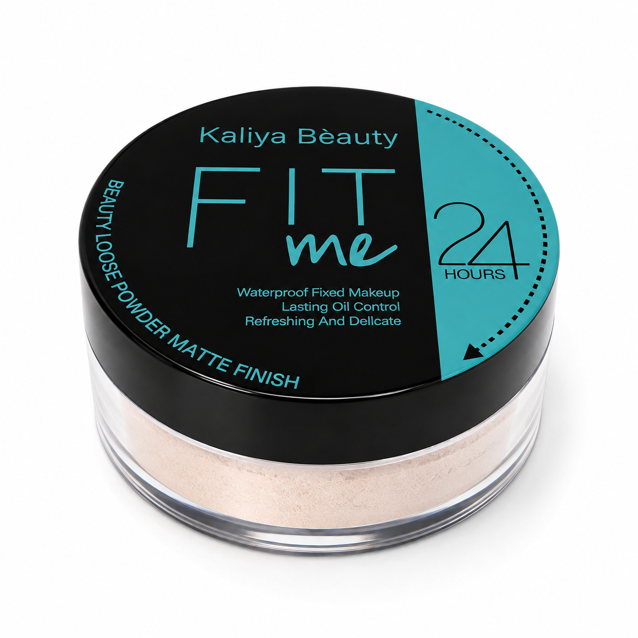 Kaliya Beauty Matte Loose Face Powder - Water proof Fixed Makeup - 24hrs
