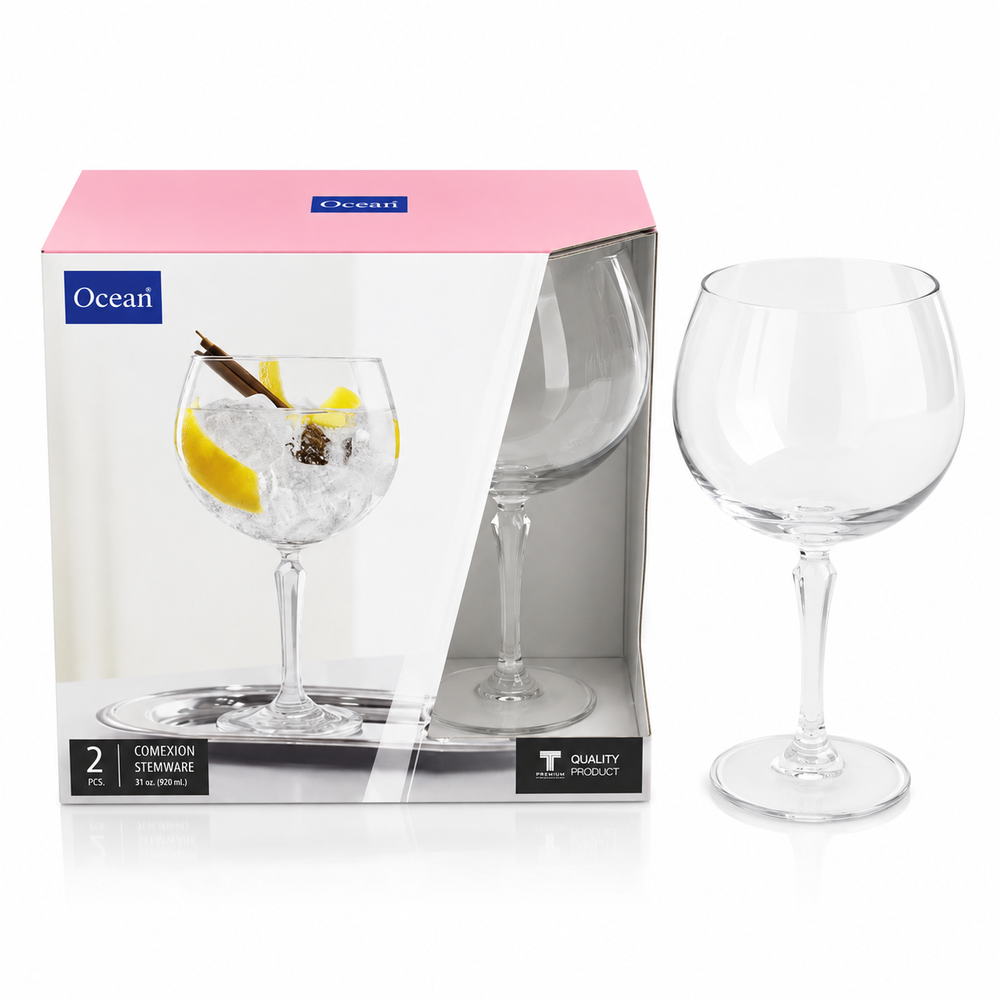 Ocean Connexion Stemware Wine Glass Set (2pcs)- 600ml - Premium Quality - Best Sell Online