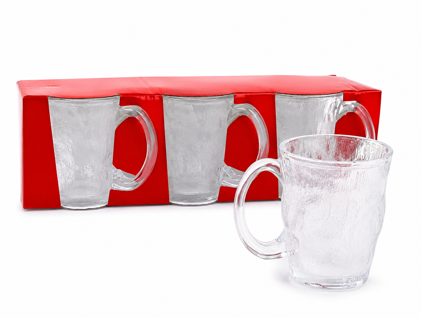 FR Glass Cup - 255ml- 3pc -JXZB0053K