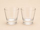 FR Crystal Water Glasse's - (2pcs Set-220ml) - 0161