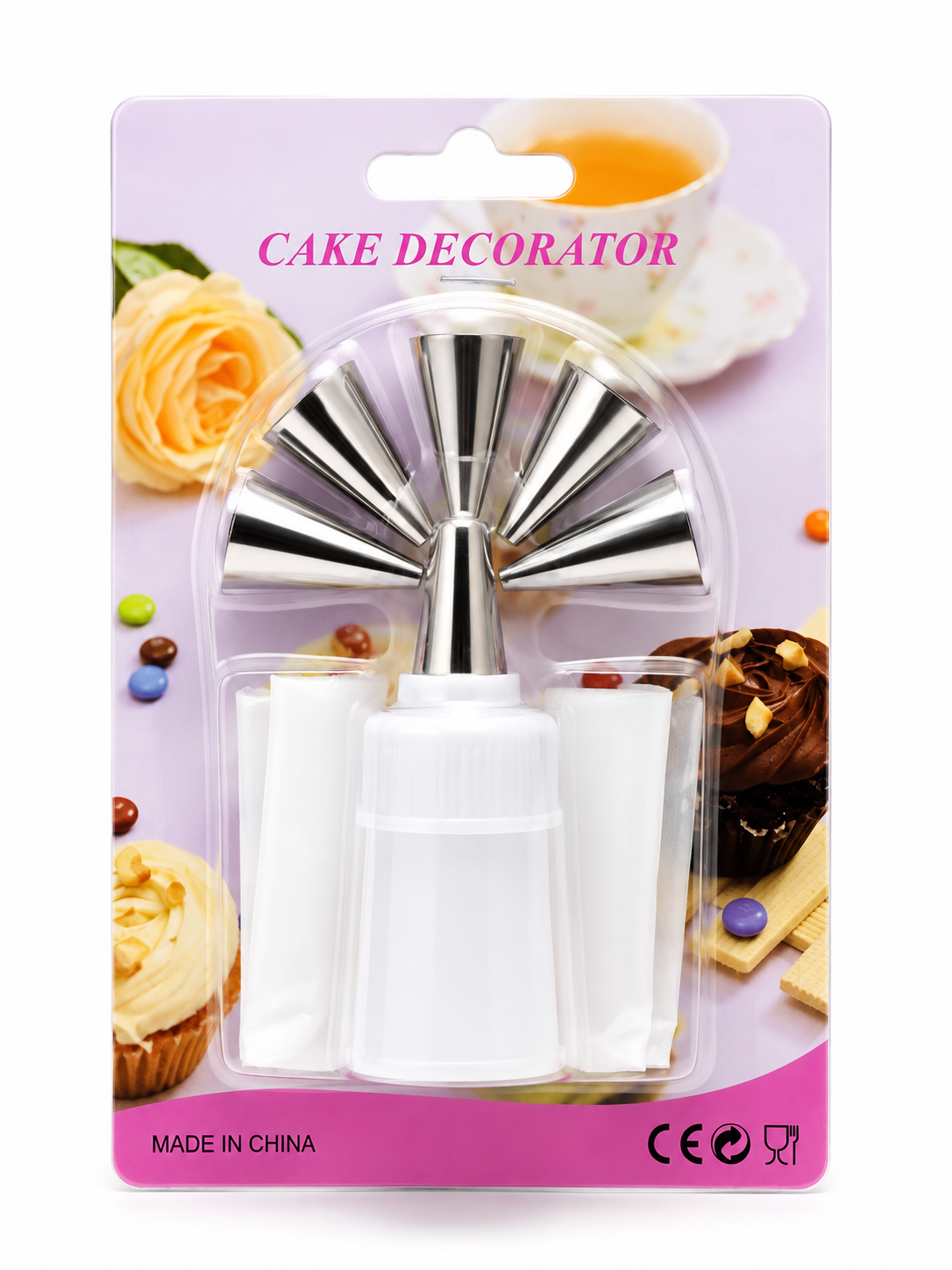 FR Premium Cake Decorator - 6 Nozzle GM-65 | Best Price Online