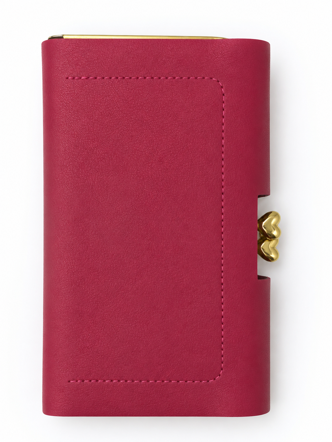 Women's Premium Crown Leather Wallet - Maroon - Durable & Stylish Design