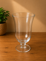 Footed Pedestal Glass Vase TX-T - 16cm×30cm×14cm