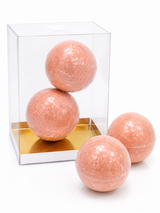 Flower- scented bath bombs - ( 2pc) - 0012