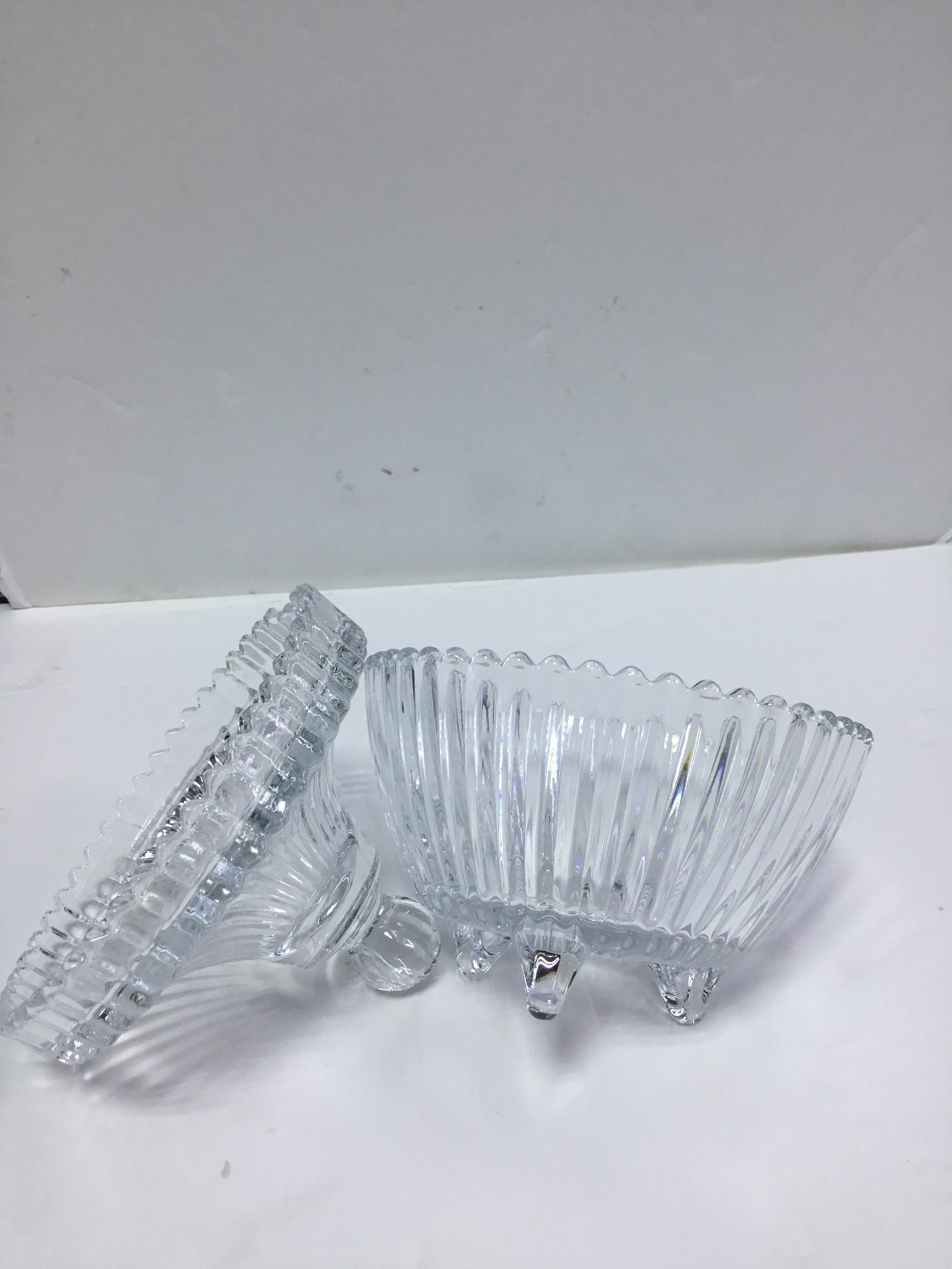 FR DELI Crystal Sugar Bowl 104MM - TG1034-4
