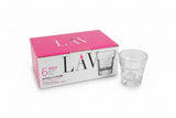 LAV Aras Shot Glass Set (6pcs) - 45ml - Premium Quality - Best Sell Online