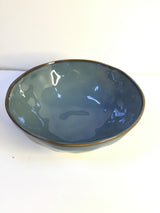 Blue Shade Ceramic Bowl - Medium