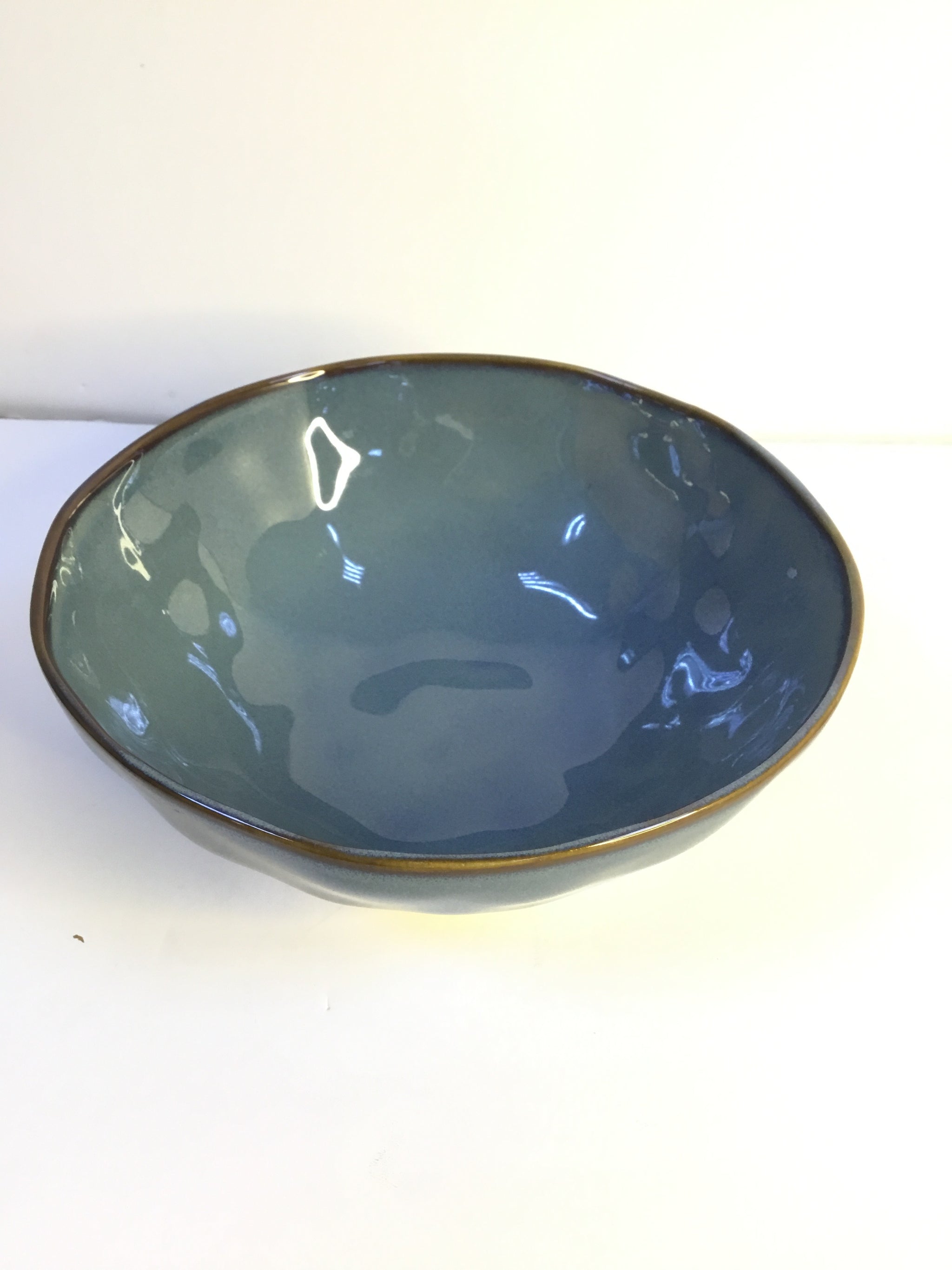 Blue Shade Ceramic Bowl - Medium