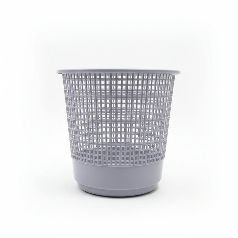 Multipurpose Plastic Waste Paper Basket - Gray (Small) - AF- 583| Premium Quality| Best Sell Online