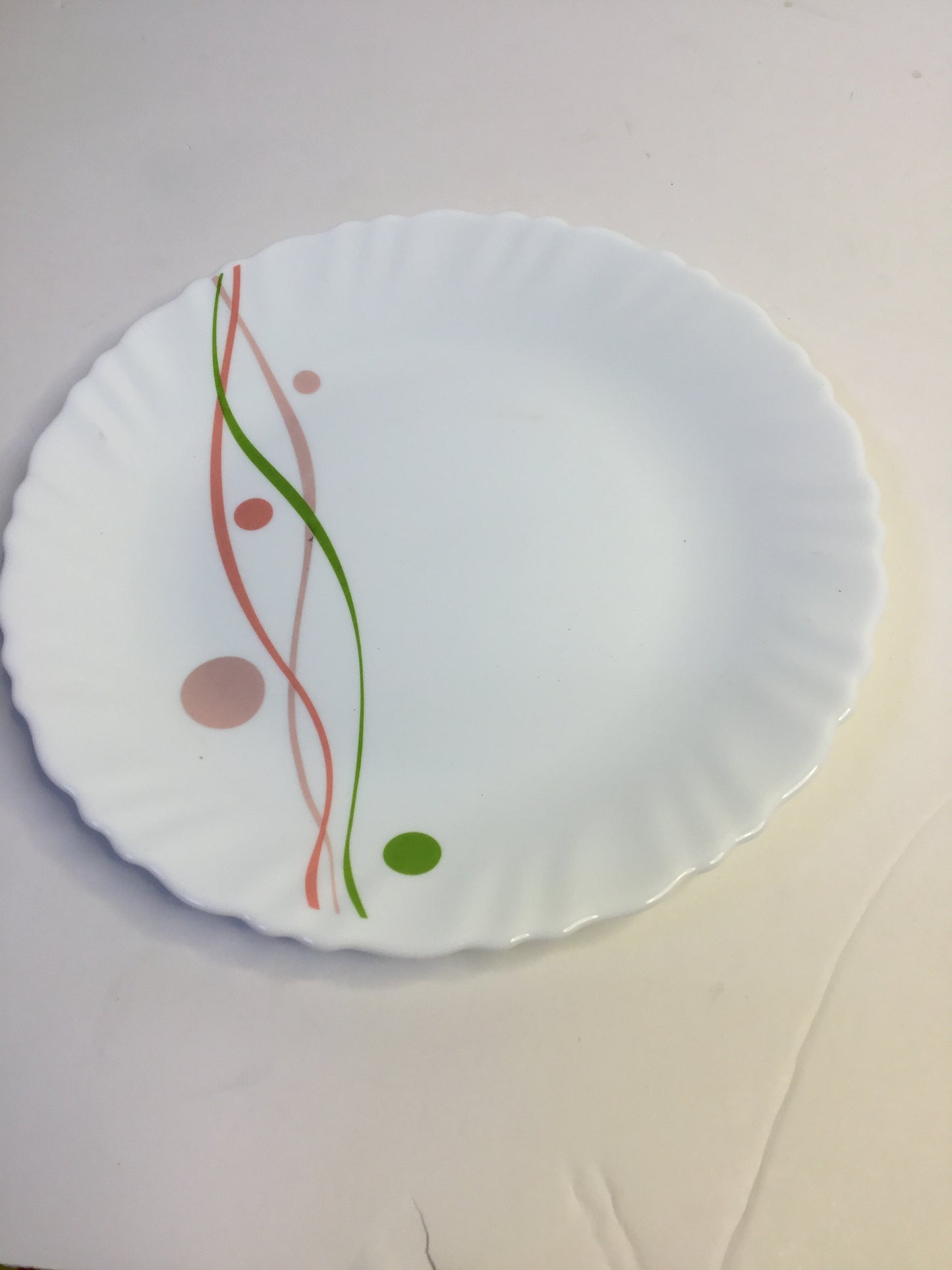 FR APZONE Cream Plate Small - 0013