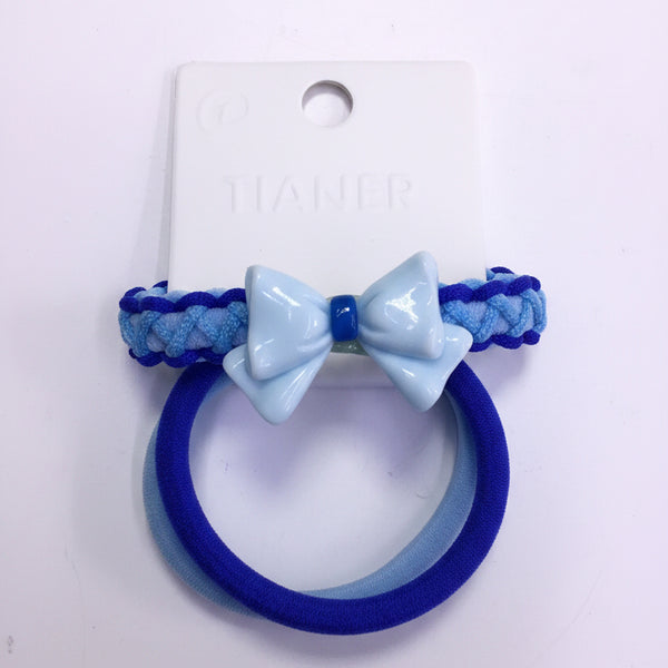 Tianer Elegant Hair Band Set - Blue (3pcs) - ZY2216| Premium Quality| Best Sell Online