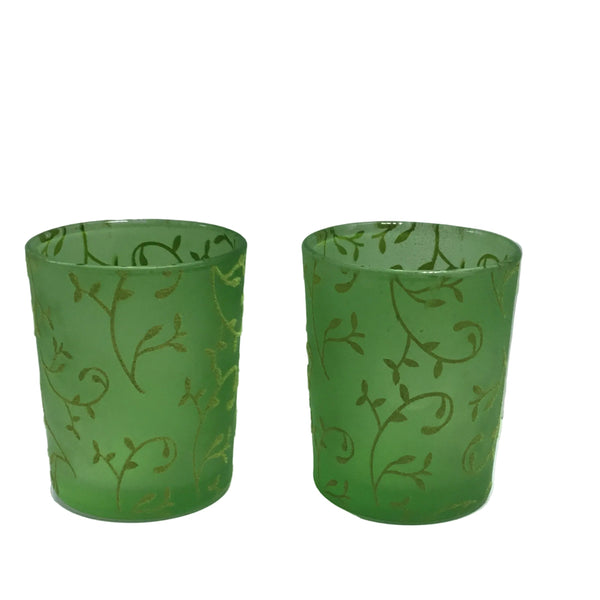 FR Green Mini Tumbler Glass - 2pcs
