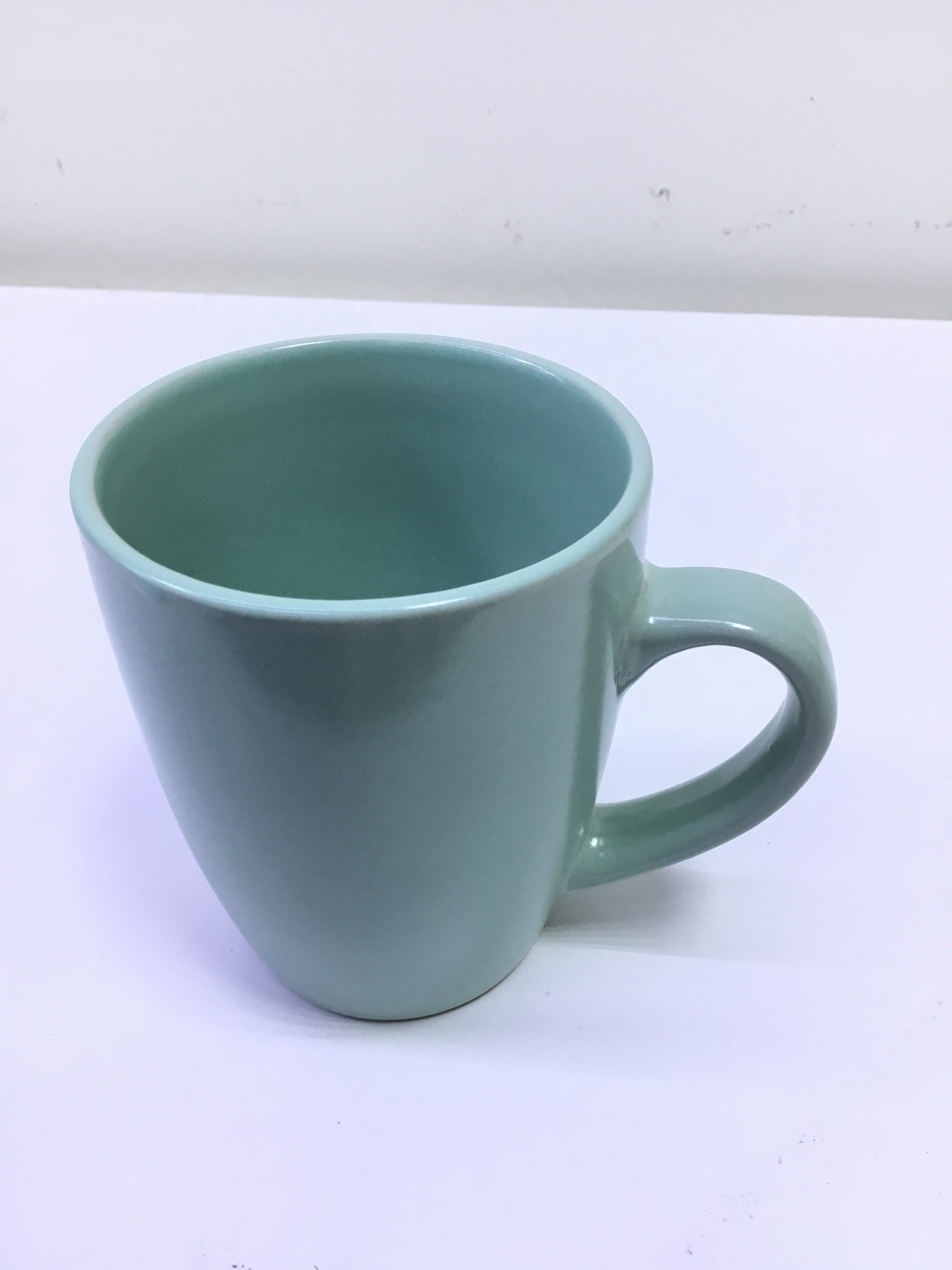 FR homecenter Ceramic Coffe Cup - (Light Green~380ml)