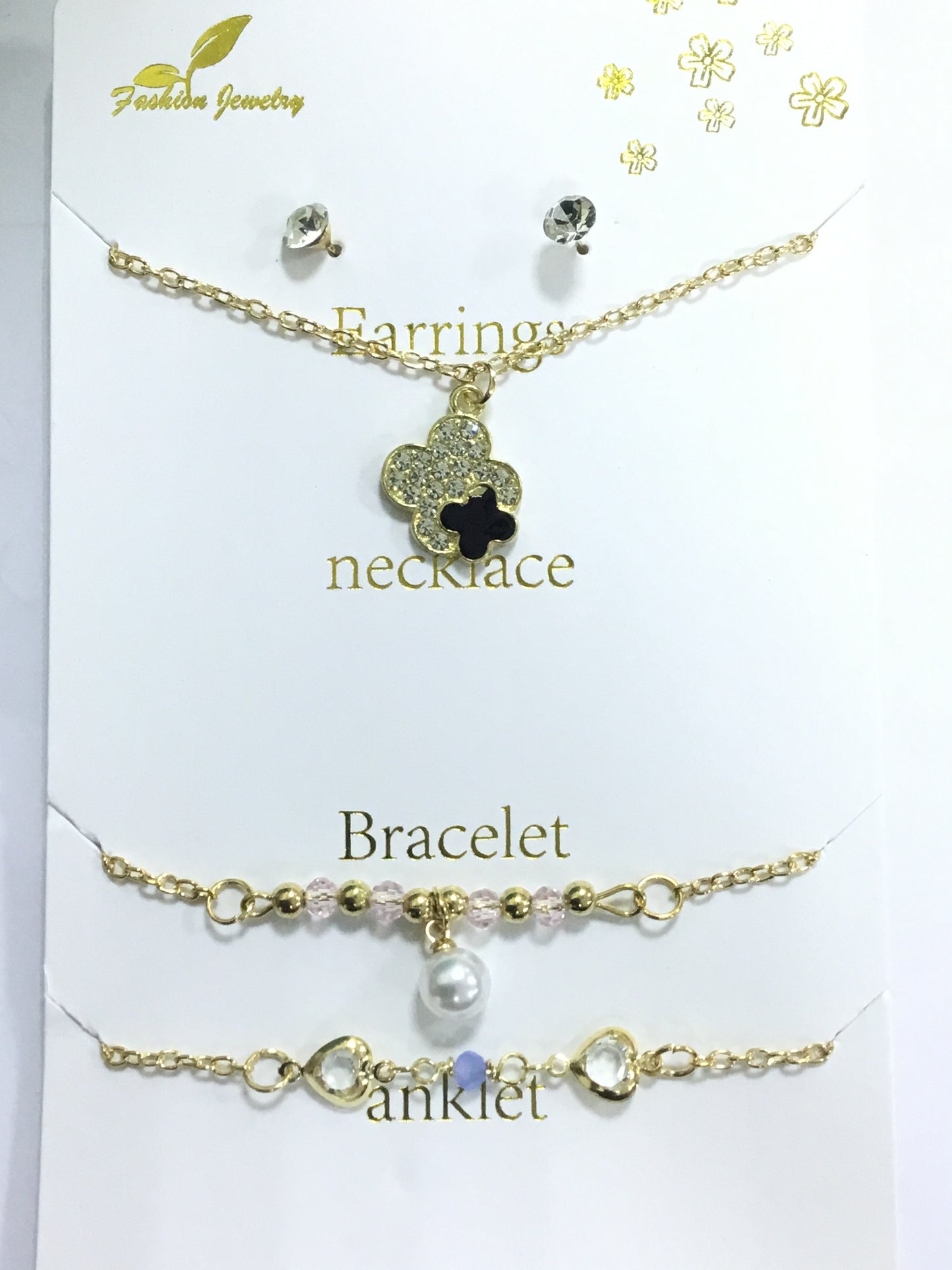 Everyday Sparkle Jewelry Set- 4 pcs