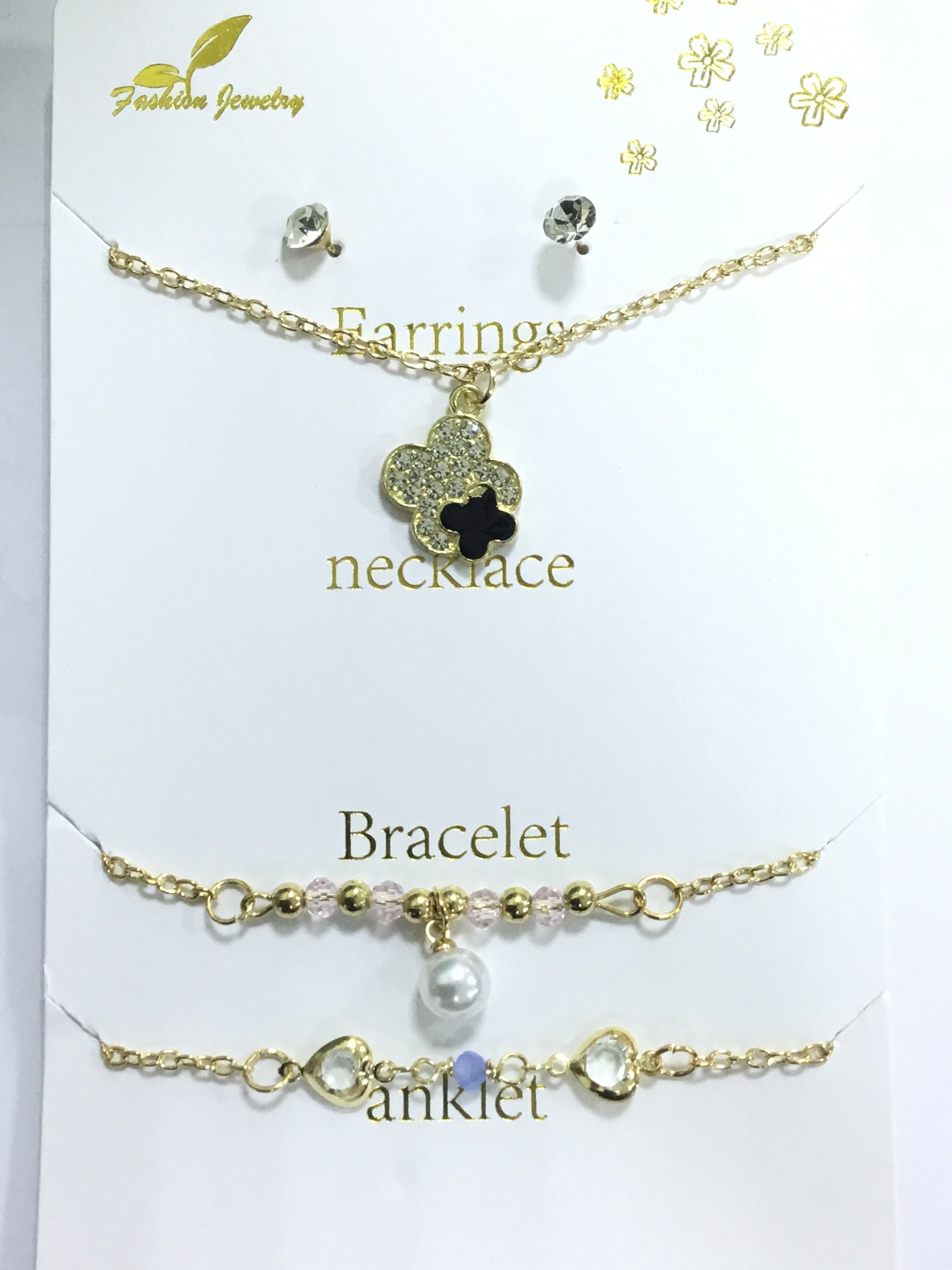 Everyday Sparkle Jewelry Set- 4 pcs