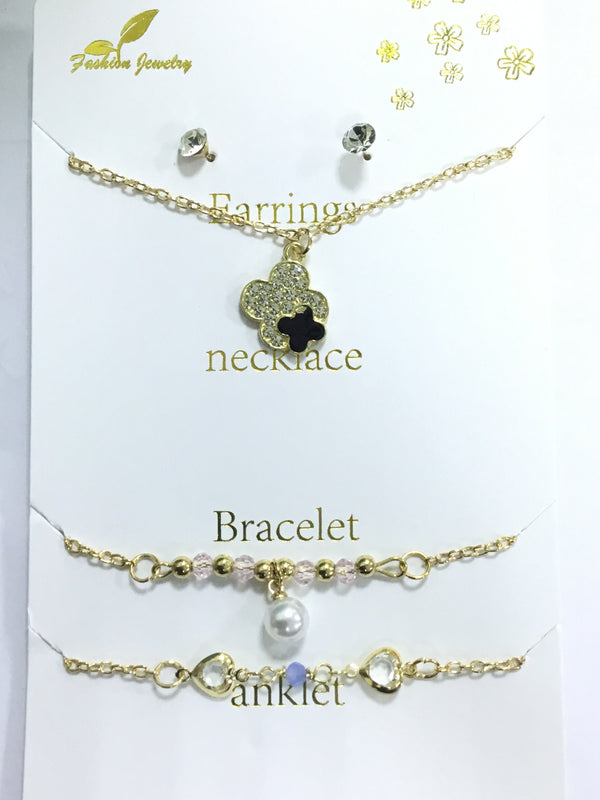 FR Everyday Sparkle Jewelry Set- 4 pcs