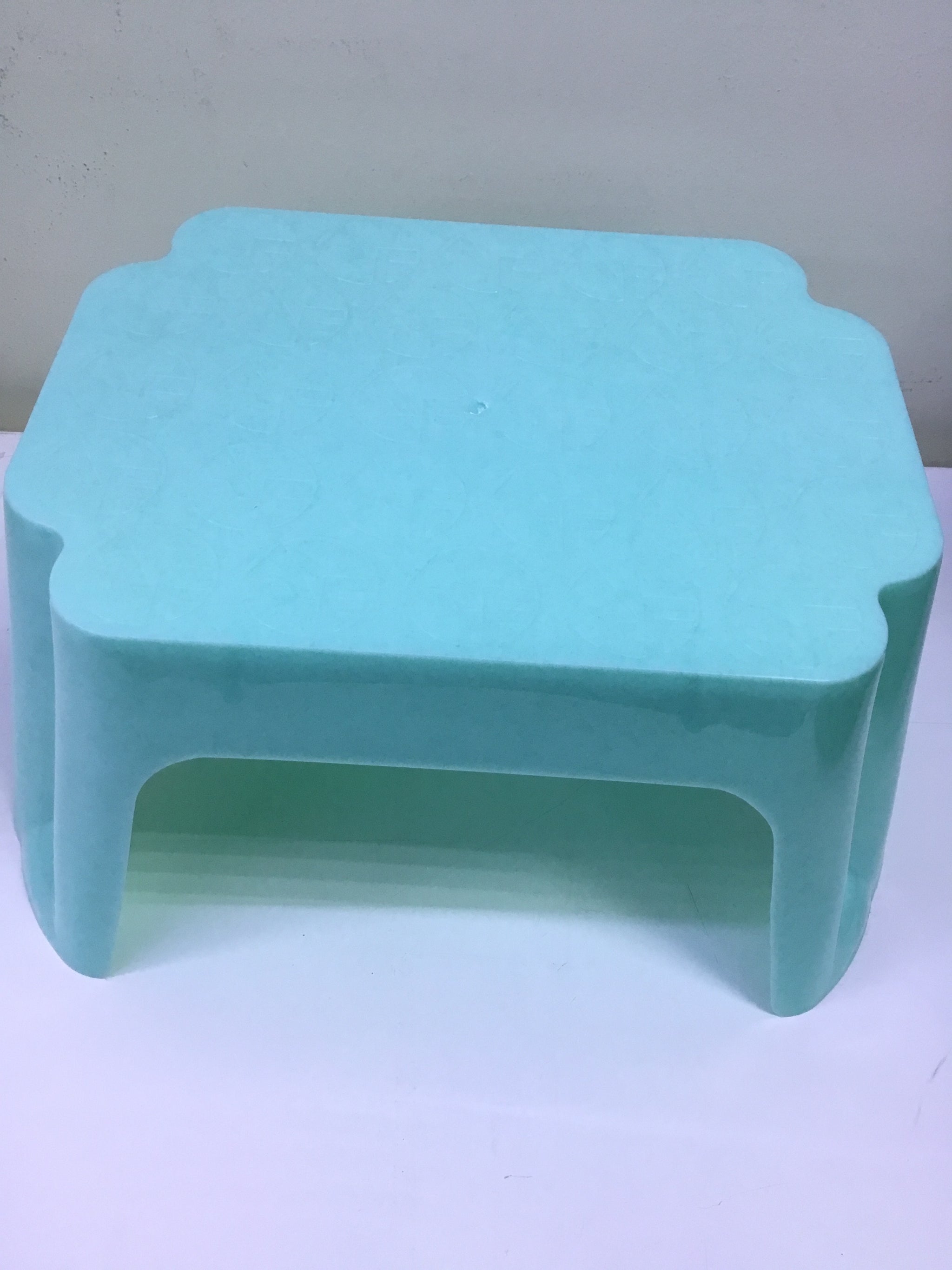 Kids Multipurpose Plastic Stool - Light Green - AF-912