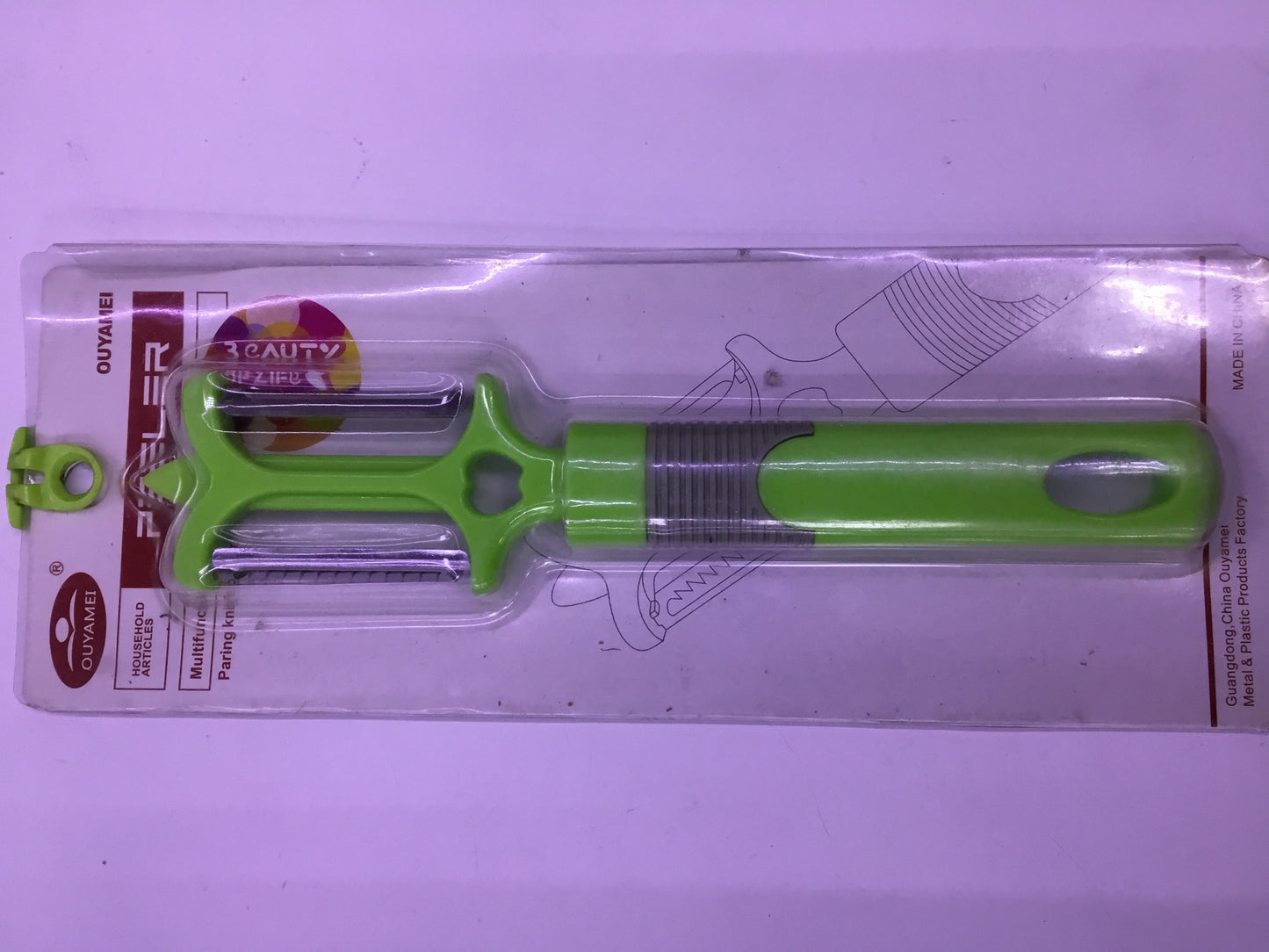 Multifunction Paring Knife Grater (Green) - WTC-5956| Premium Quality| Best Sell Online
