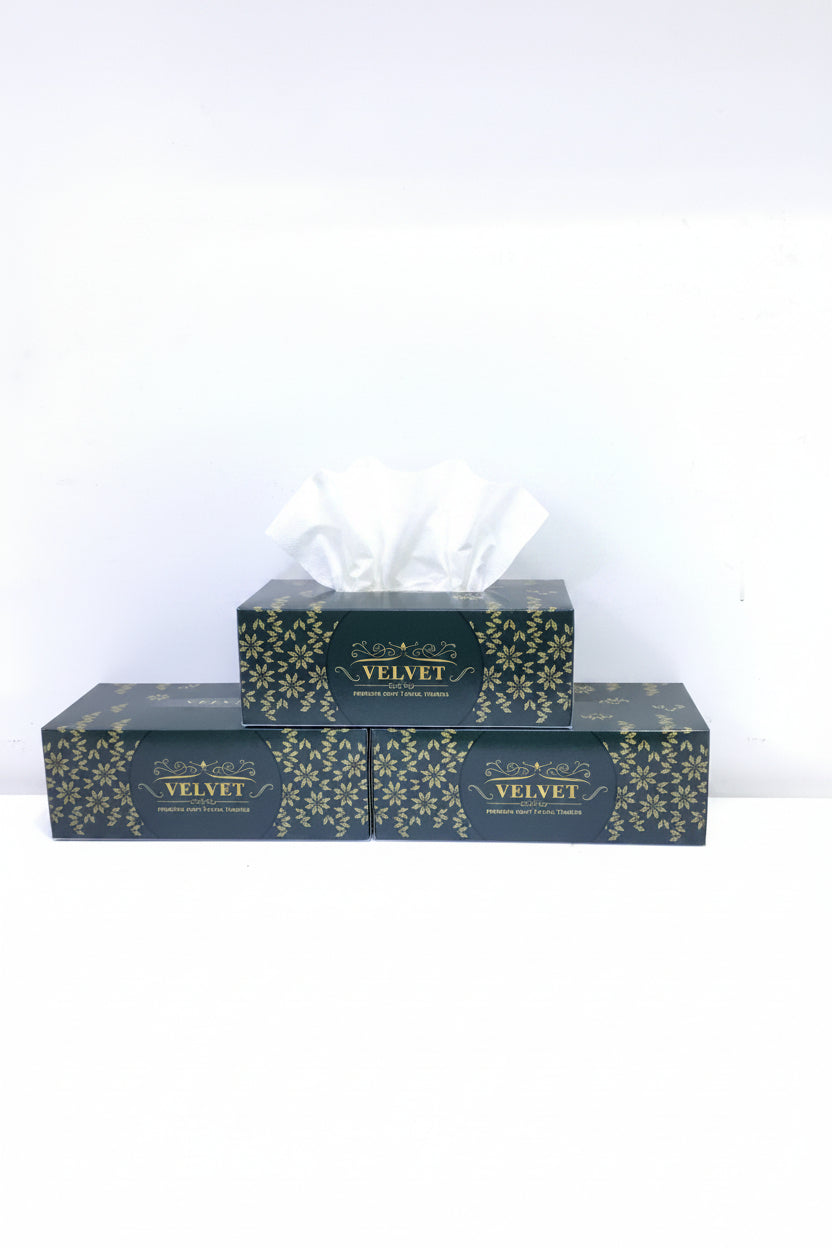Three dark green boxes with gold text on a white background