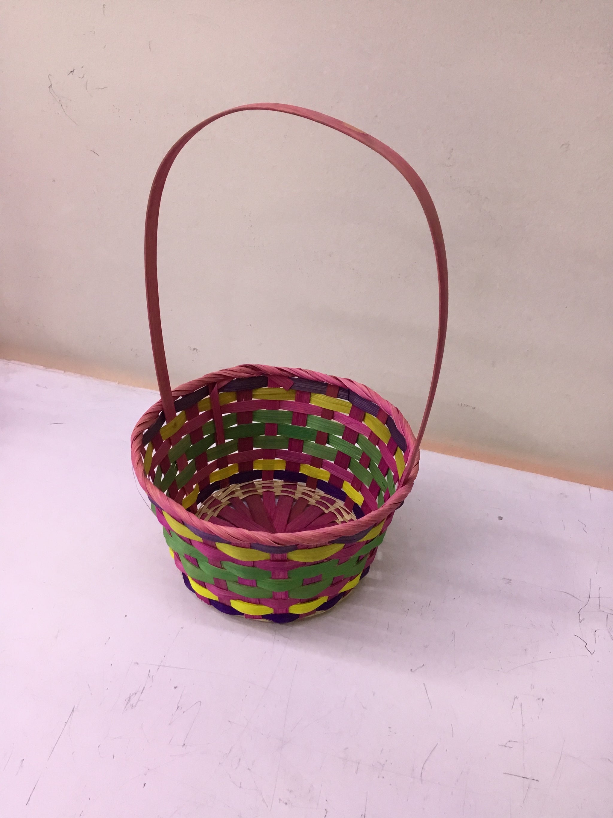 Easter Basket--pink-20cm-10cm