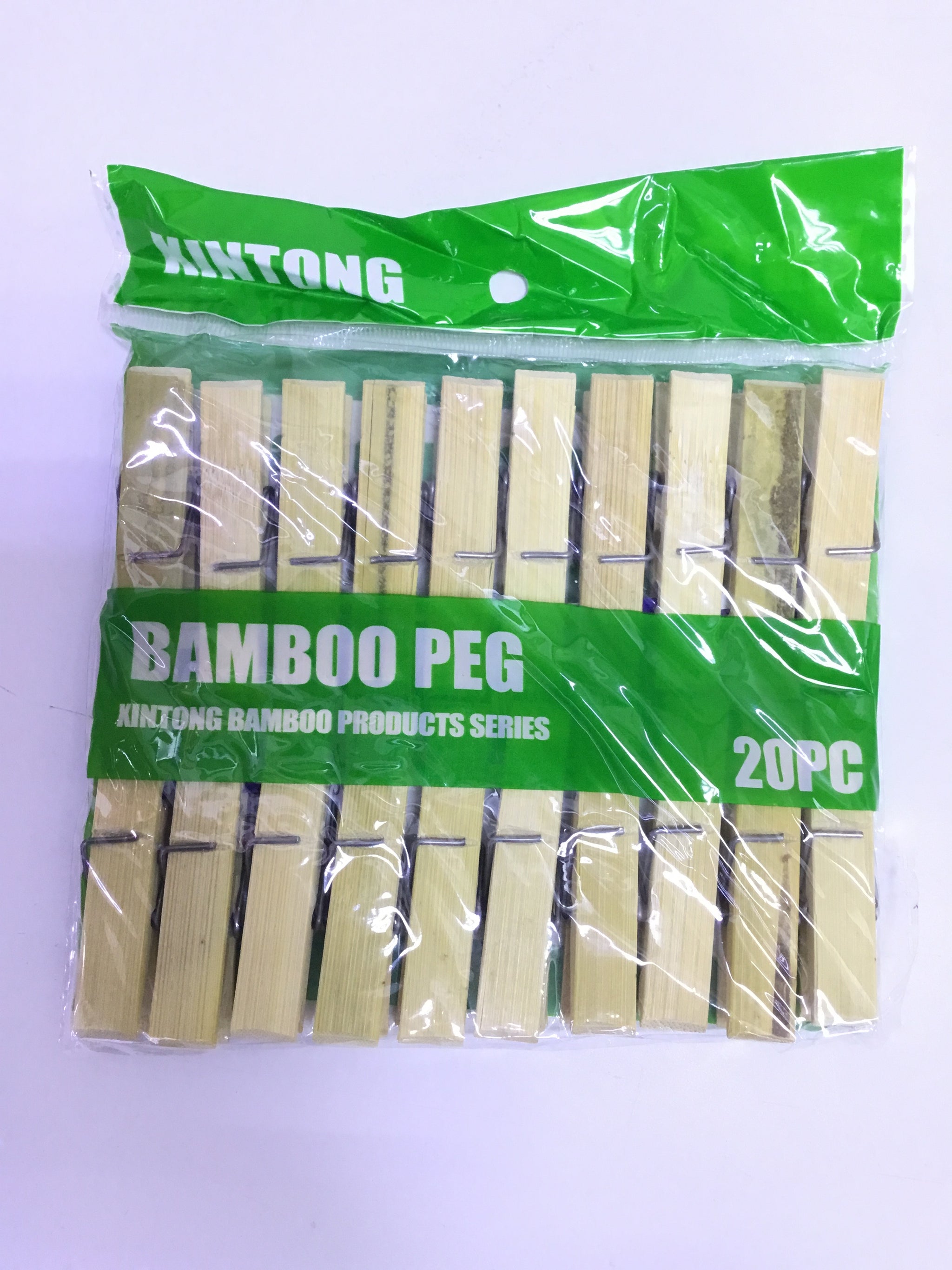 Xintong Wooden Bamboo Peg Set - WTC- 5894 (20pcs) | Premium Quality - Best Sell Online