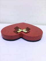 Maroon Heart Gift Box with Ribbon -8901 (Medium) | Premium Quality | Best Sell Online