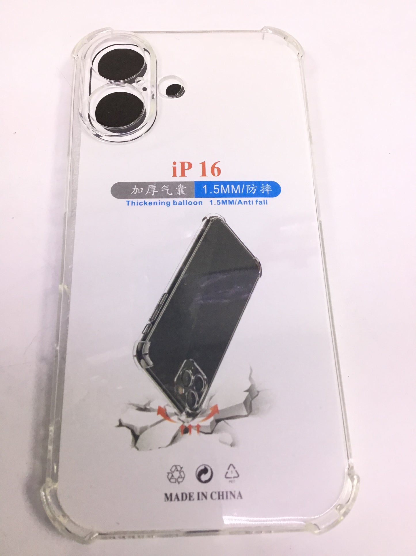 IPhone 16 Transparent Case Protector - 1.5mm | Premium Quality - Best Sell Online