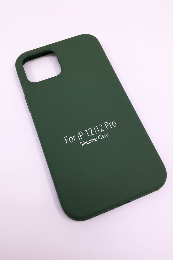 Premium Silicone Phone Case for iPhone 12/12 Pro Max - Durable Protection