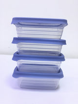 FR Microwave-safe Storage Container ~ (4pcs-10*7*3cm~150ml)