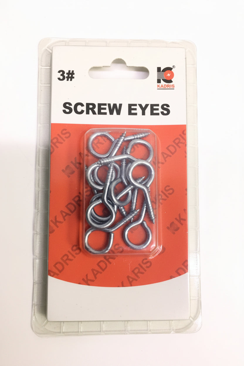 FR KADRIS Screw Eyes (HA - 1578) 3# Premium Quality