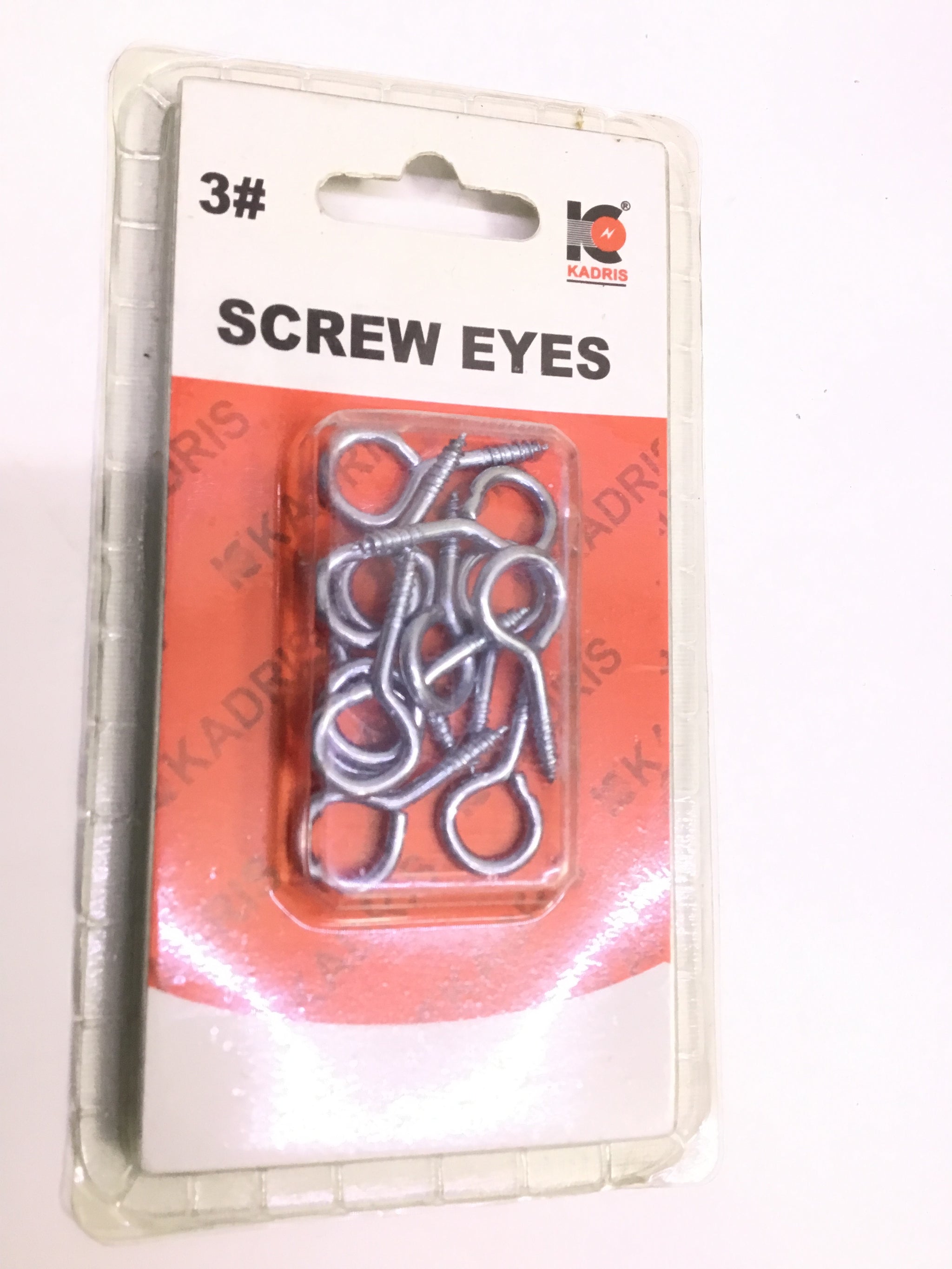 FR KADRIS Screw Eyes (HA - 1578) 3# Premium Quality