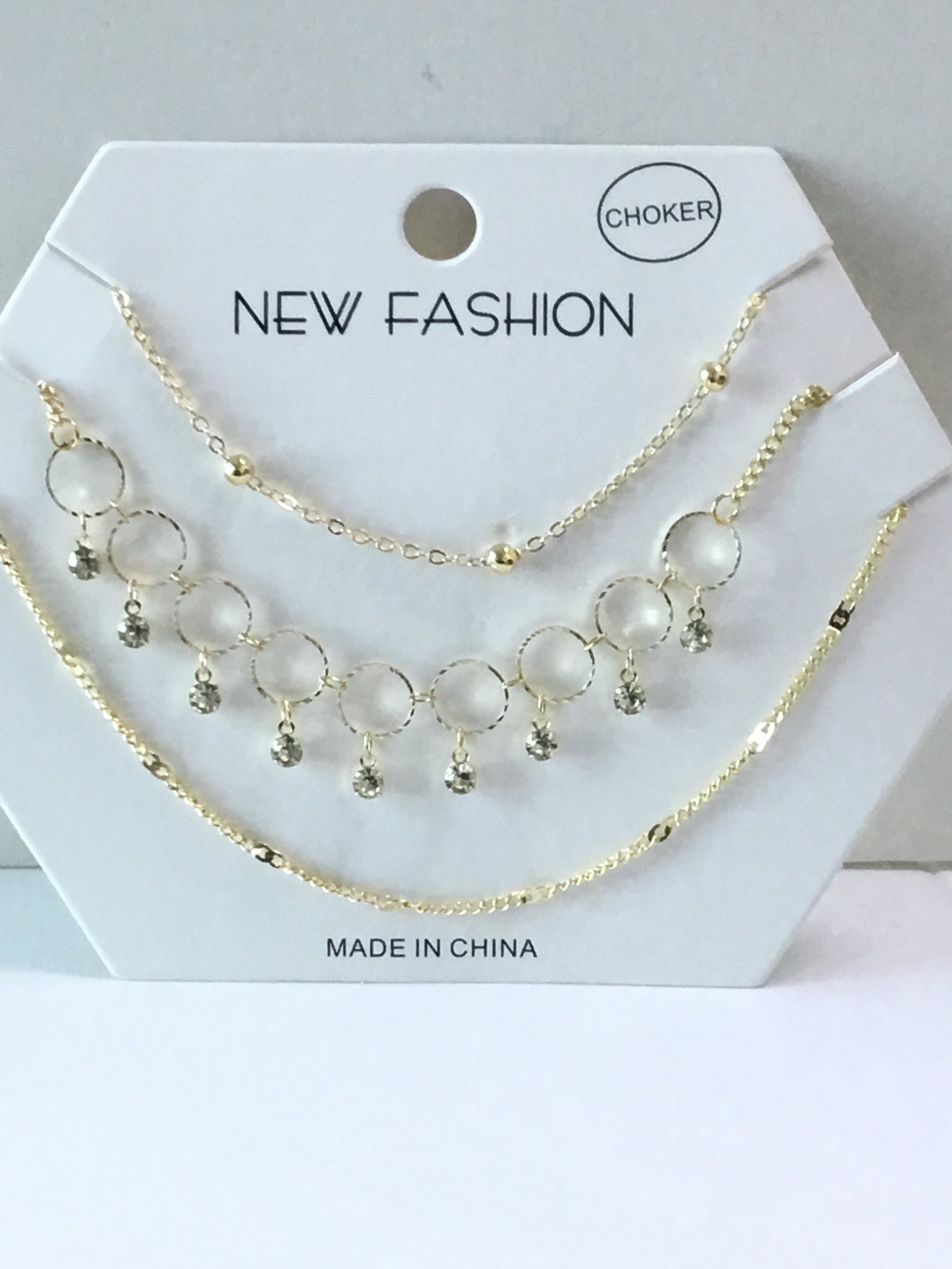 New Fashion Choker - Hoop & Stone - 00C4
