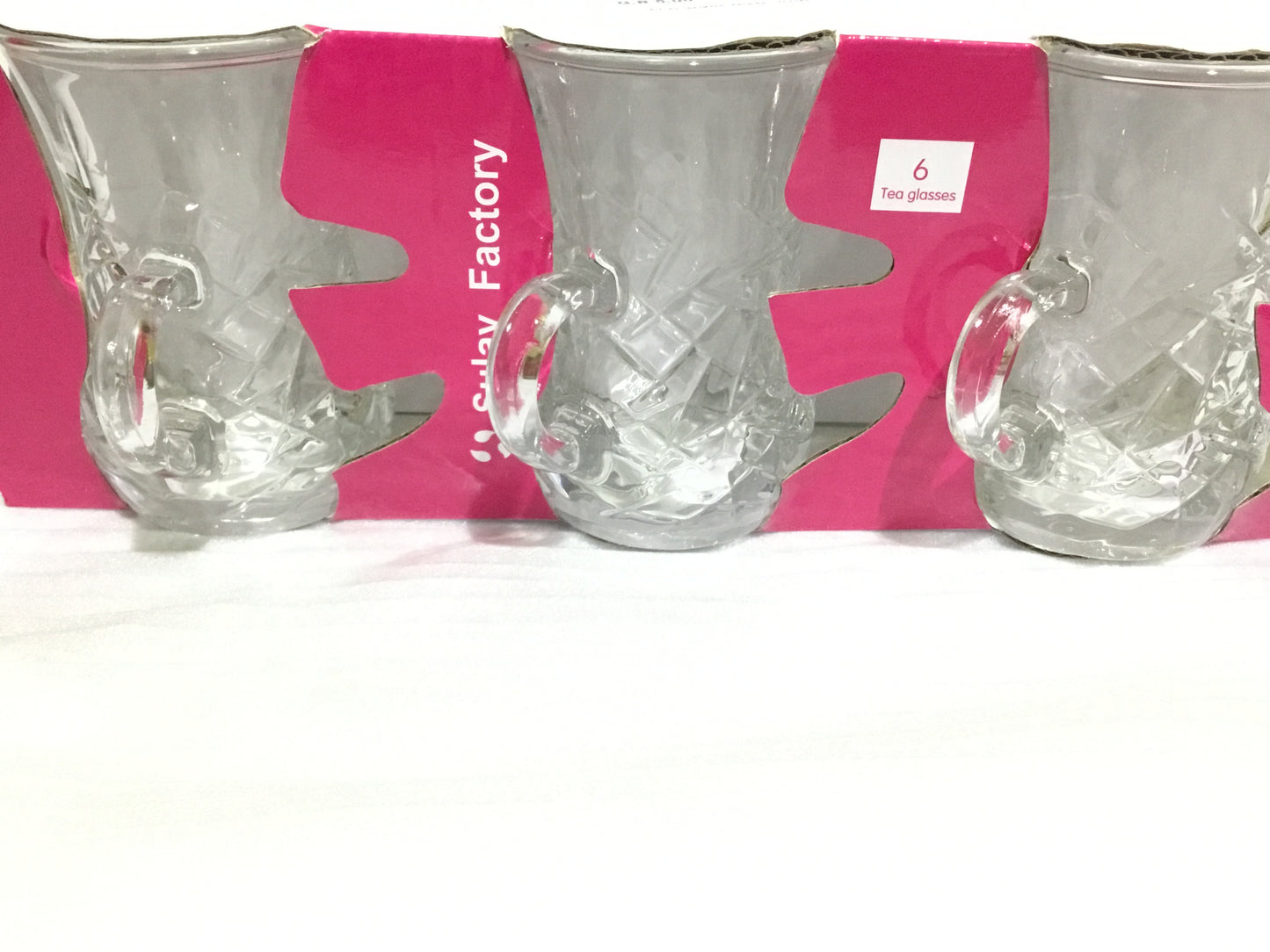 SULAV Tea Glass - 6pcs Set - TCF053