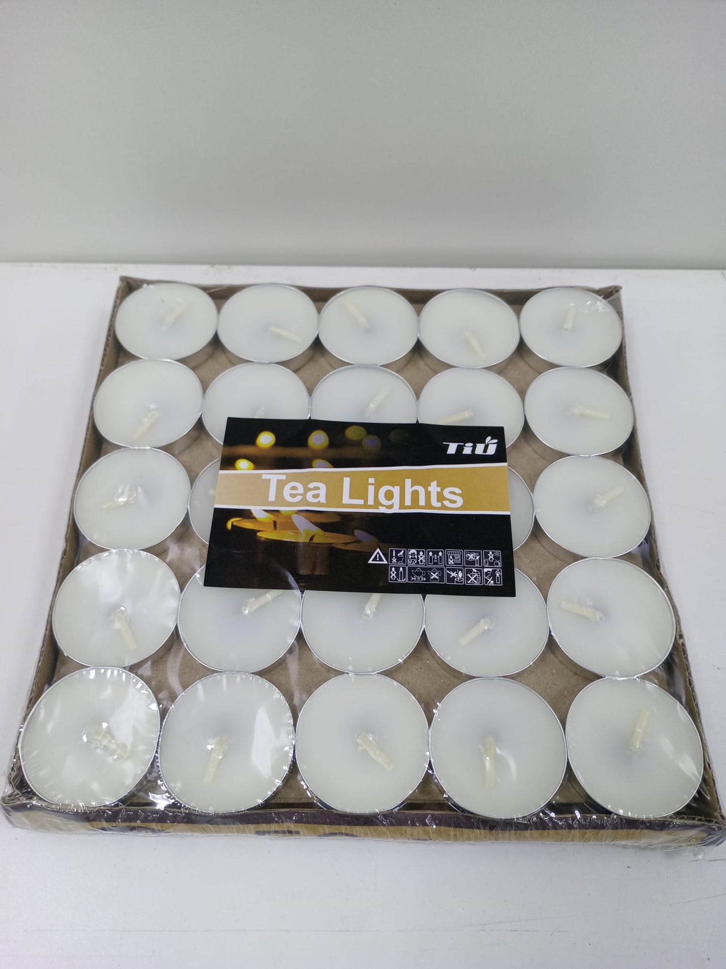 Tea Light Candles Set (25pcs) - 002