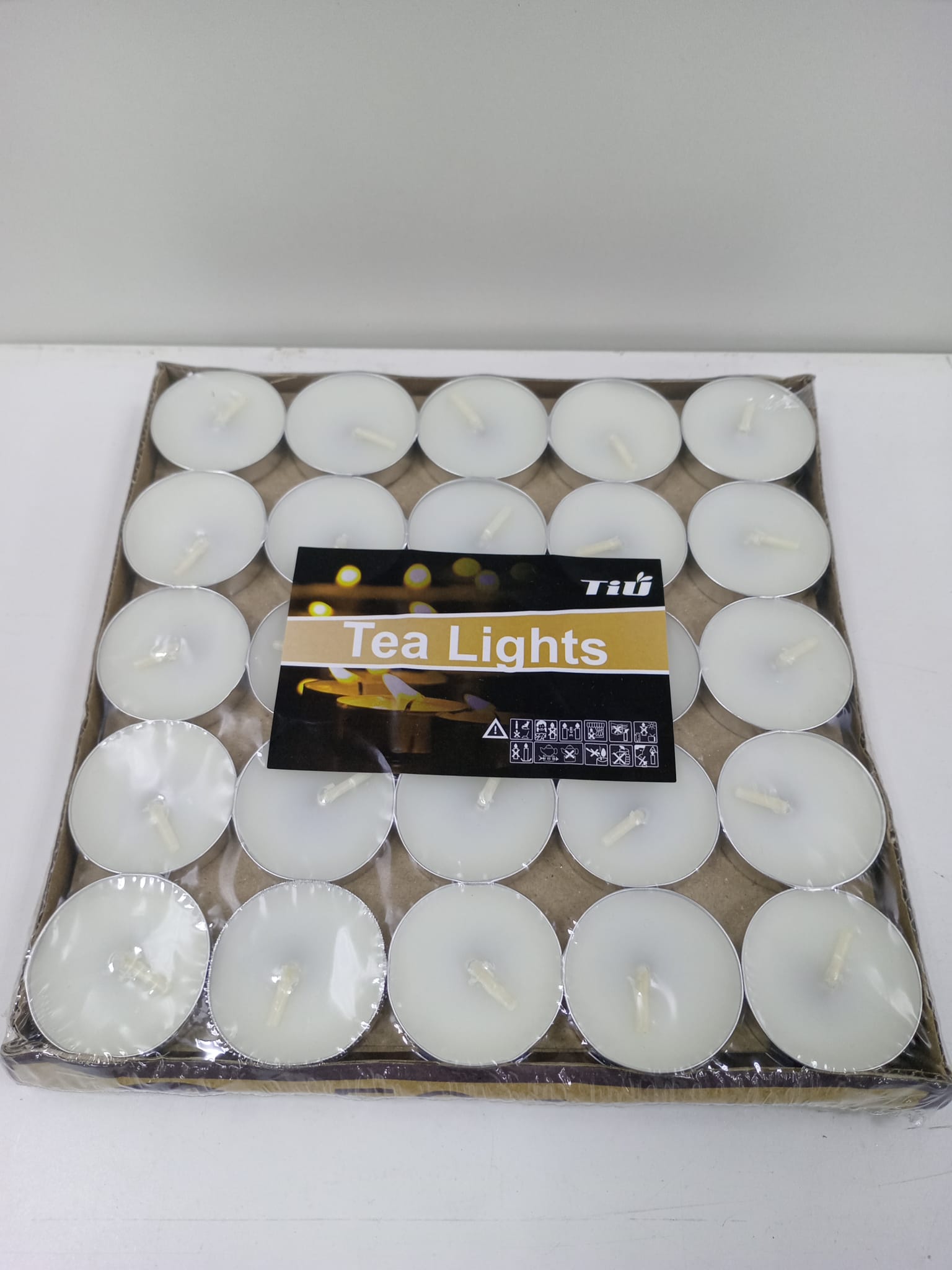 Tea Light Candles Set (25pcs) - 002
