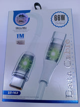 Type-C To Type-C Data Cable XF - 167 (1M)  | Premium Quality - Best Price Online