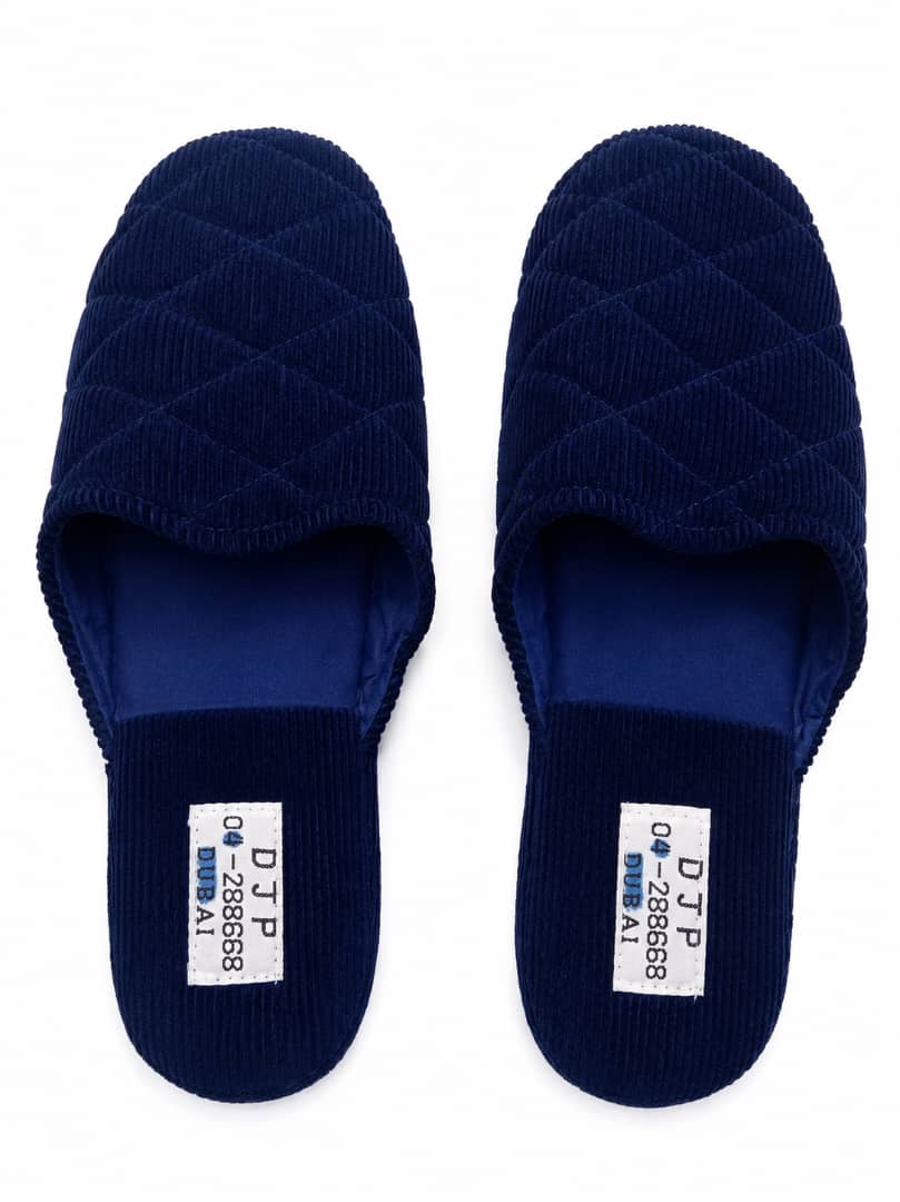 Luxury Cozy House Slippers - Dark-Blue |Premium Quality | Best Sell Online