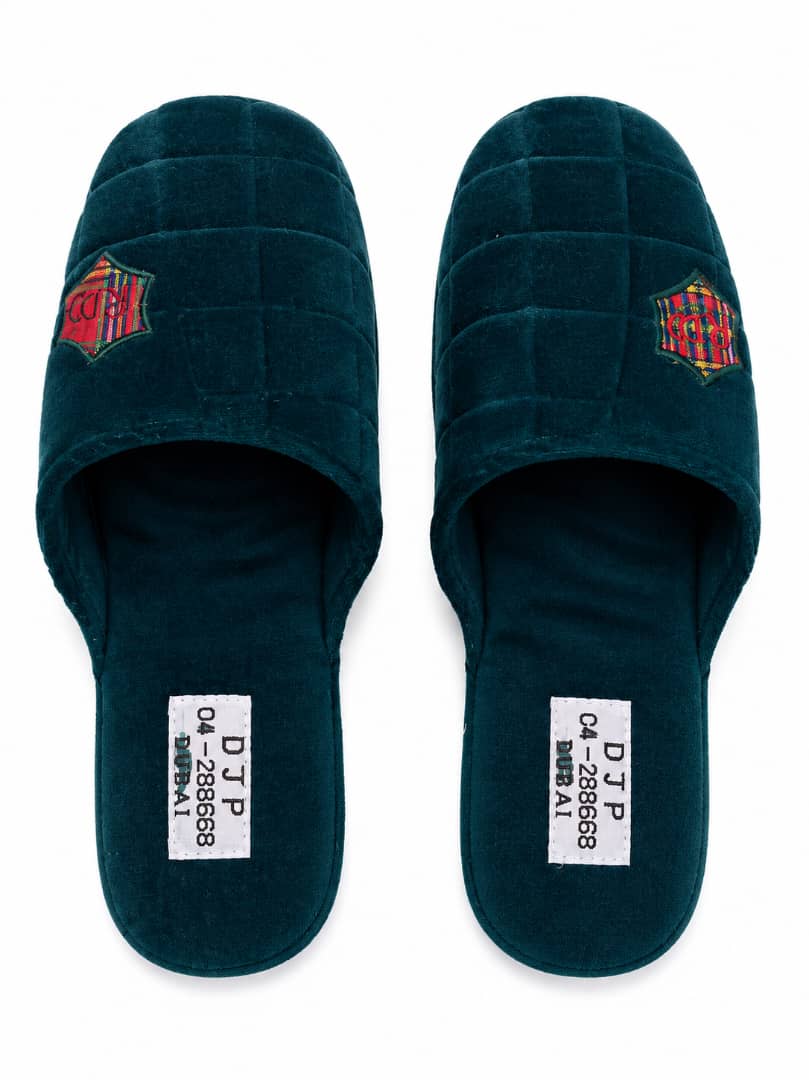 Luxury Cozy House Slippers - Dark-Green |Premium Quality | Best Sell Online