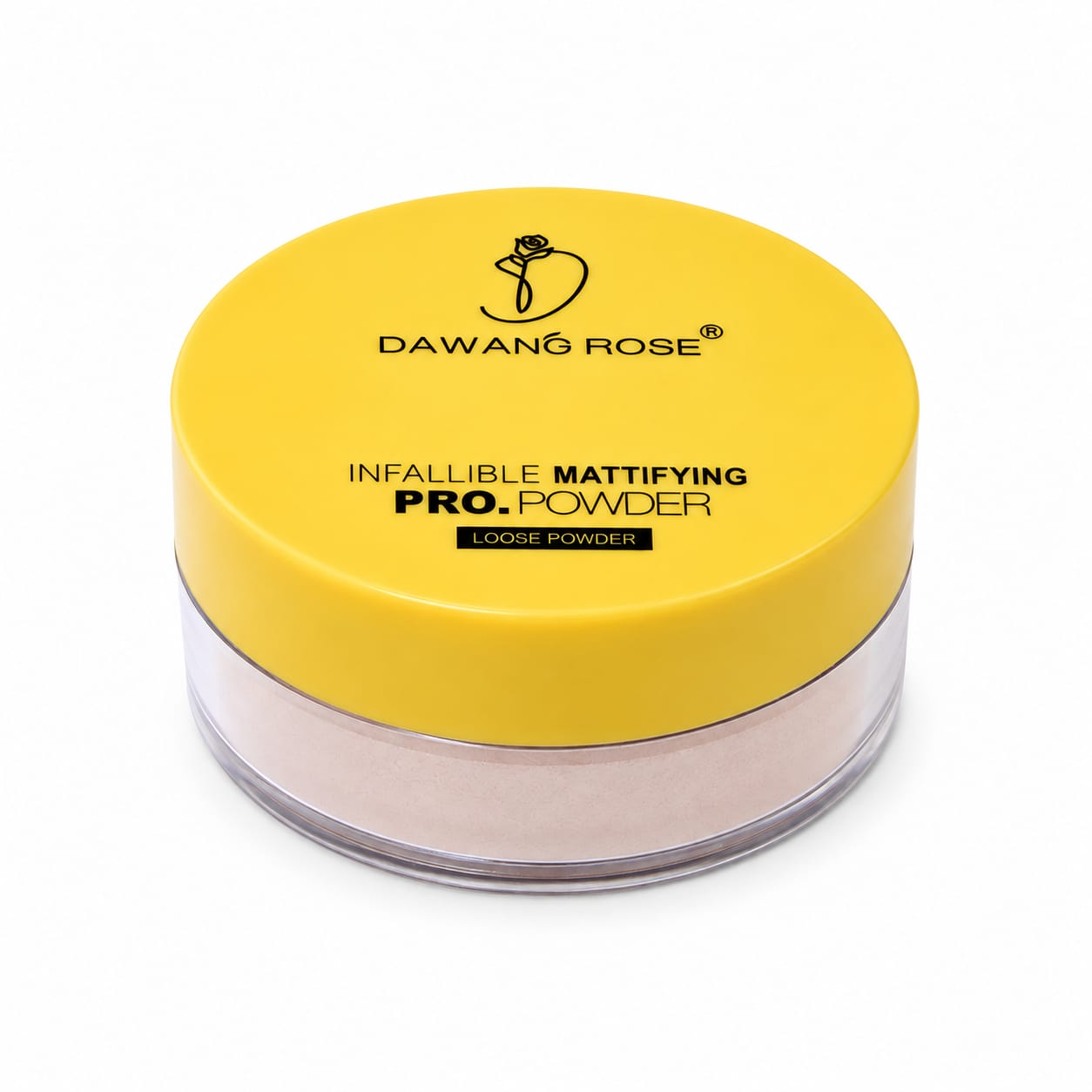 Dawang Rose Pro Loose Face Powder - Water proof Fixed Makeup - 24hrs