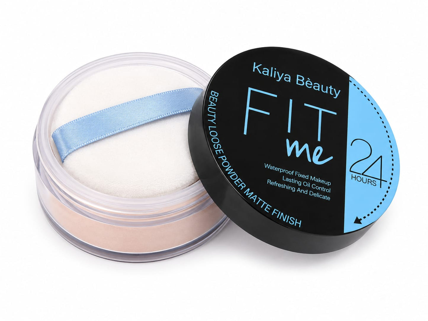 Kaliya Beauty Matte Loose Face Powder - Water proof Fixed Makeup - 24hrs