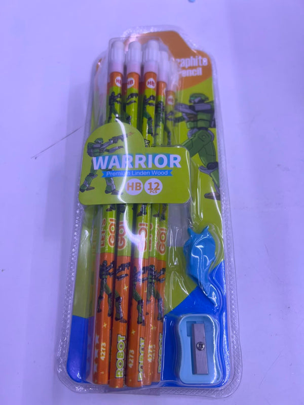 Pencils for high school students-orange-12
