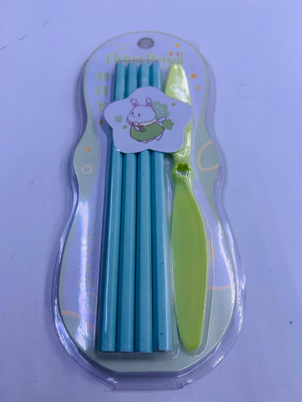flying pencil-Light turquoise-4
