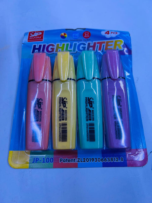 HIGHLIGHTER-4-PCS