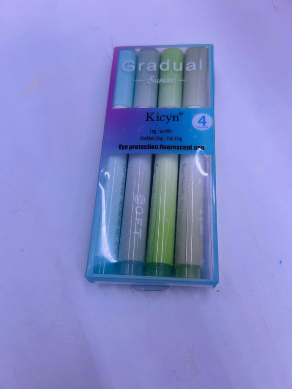Eye protection fluorescent pen-4-colors