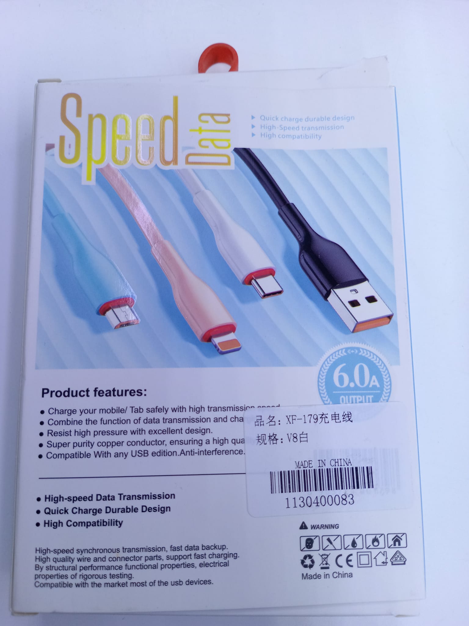 Speed Data Cable - XF-179-6.0A - Output - Best Sell Online