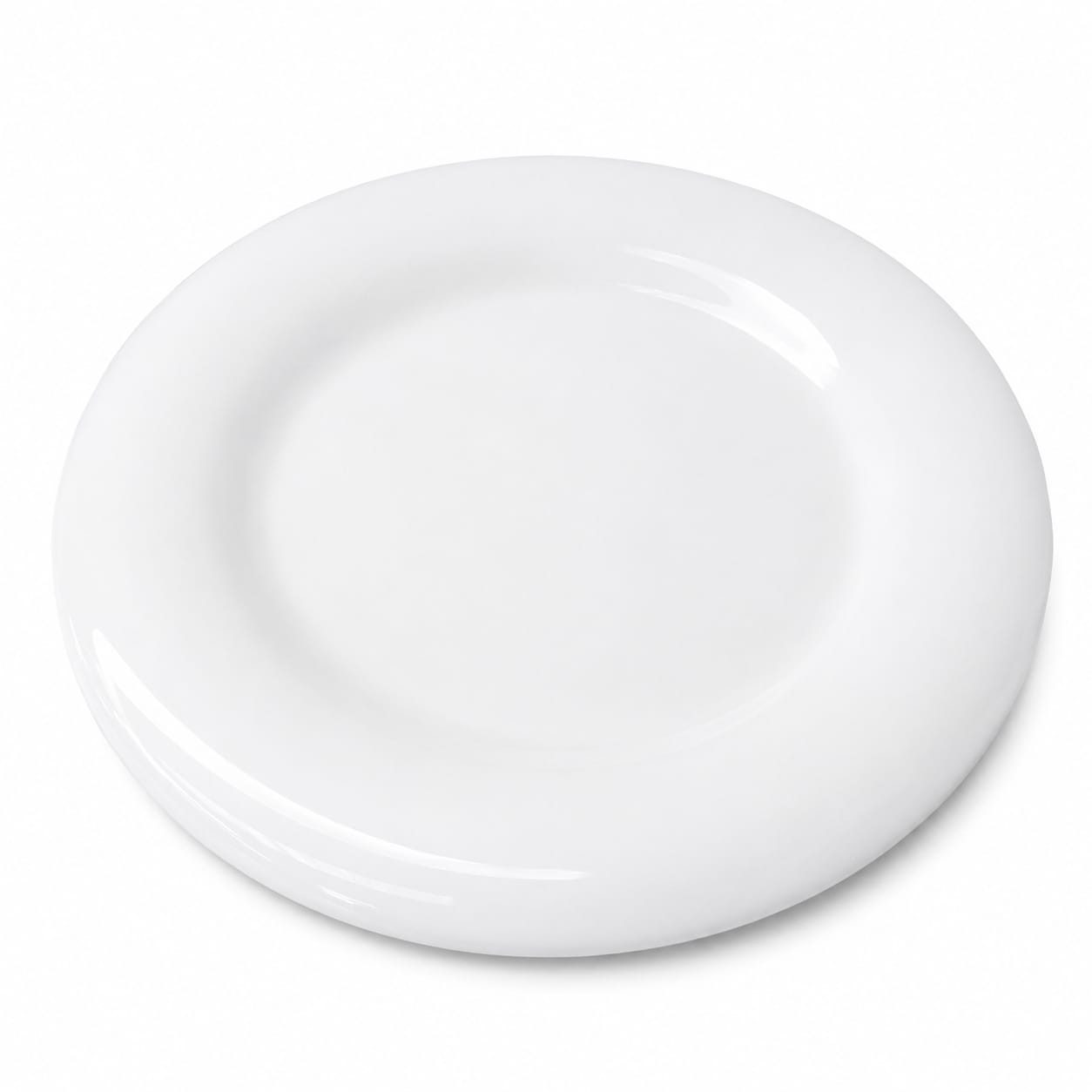 Round Shaped White Serving Dish - Big - 01